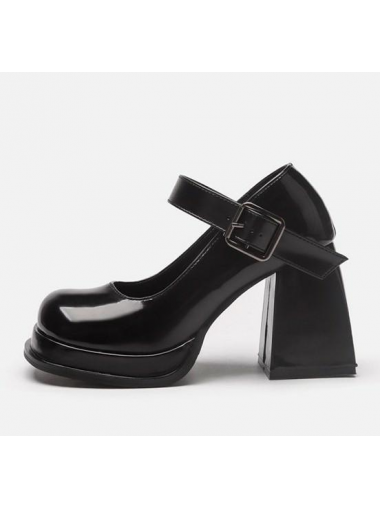 [人氣日系小皮鞋] No.39 - 9cm Platform Mary Jane LOAFERS 3958